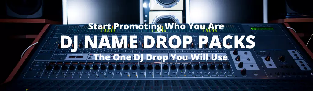 6 Pack of DJ drops Voiced With Your Name